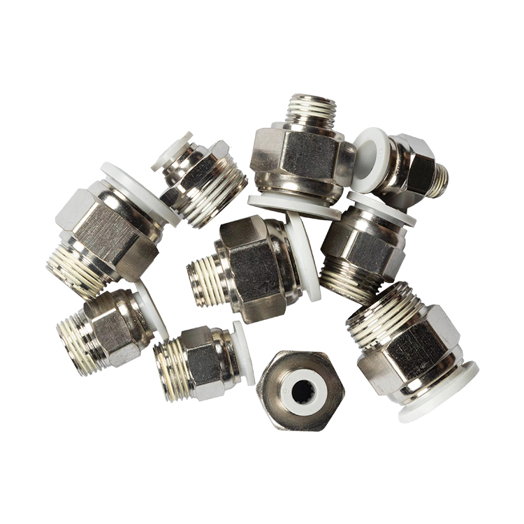 Pneumatic Components-PC Threaded Straight Fitting