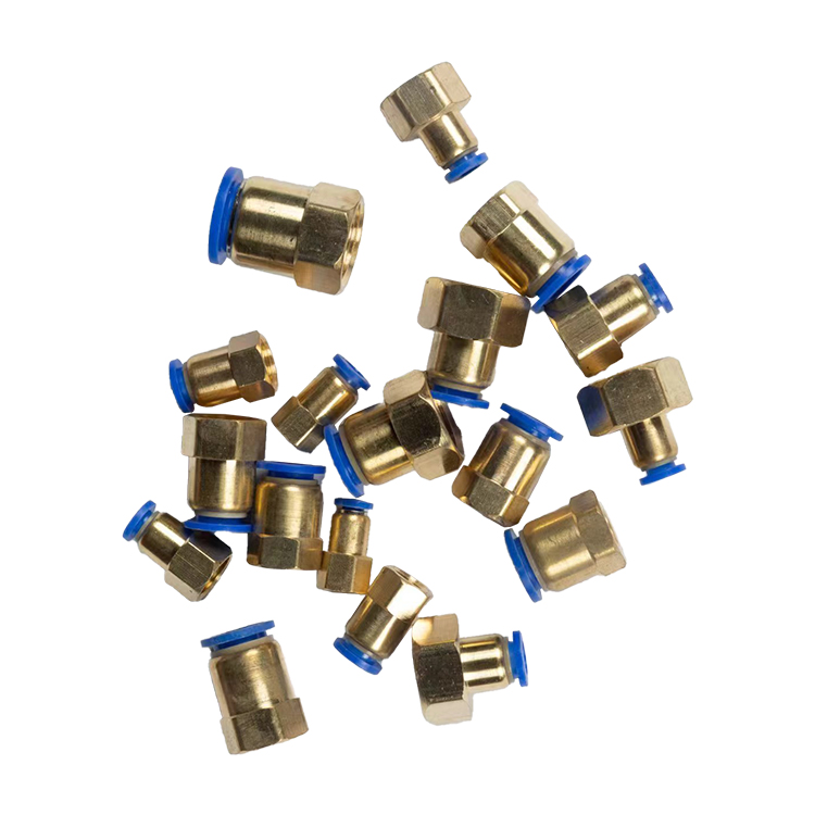 Pneumatic component PCF female screw connector