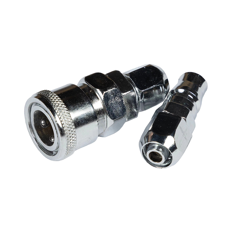 Pneumatic quick coupling No.8 connector