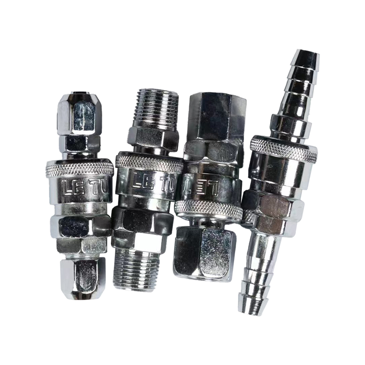 Pneumatic quick coupling