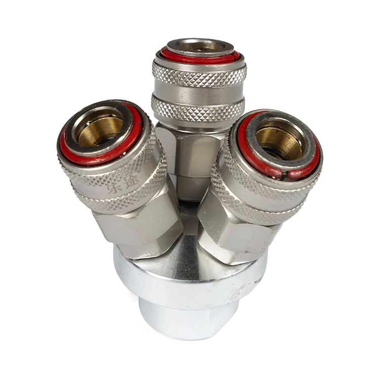 Pneumatic quick coupling High-quality tee joint