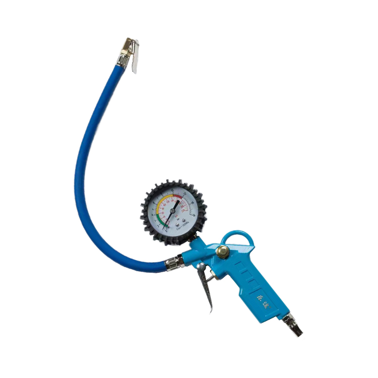 Tire pressure gauge, inflation gauge, filling gauge